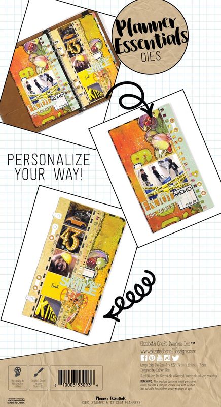 Elizabeth Craft Designs Dies - Planner Essentials 8