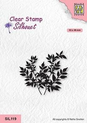 Nellie Snellen Clearstamp Silhouet - Ficus