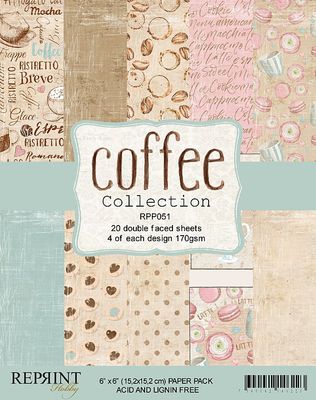 Reprint Paperpad 6' x 6' - Coffee Collection