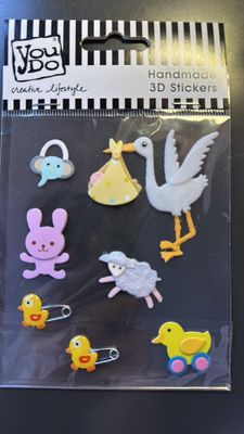 YouDo Handmade 3D stickers - Newborn