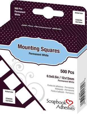 Scrapbook Adhesives - Mounting Squares 500 st