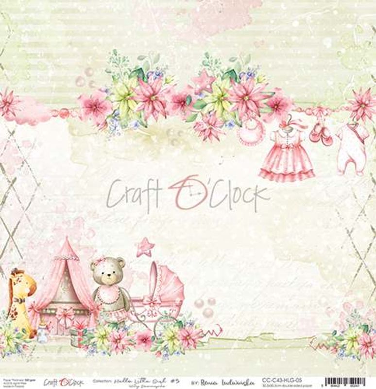 Craft O´Clock - Hello Little Girl - 05