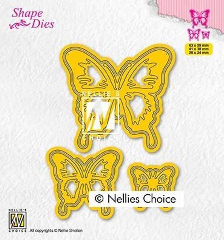 Nellie Snellen Shape Dies "Butterflies"