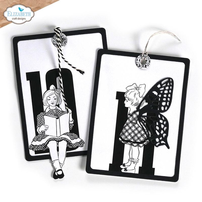 Elizabeth Craft Designs Dies - Planner Essentials  42 - Shapes, Frames & Words