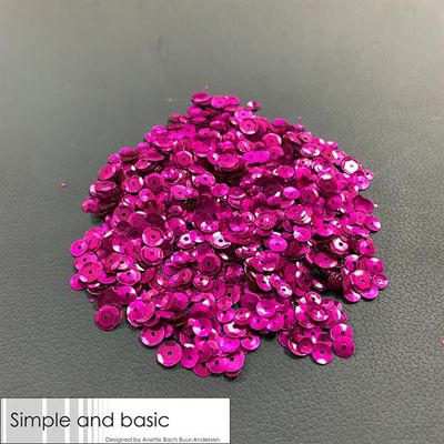 Simple and Basic Sequins "Pink"