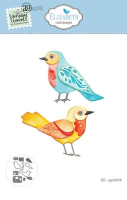 Elizabeth Craft Designs Dies - Layered Birds