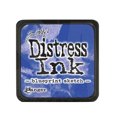 Distress Mini Ink Pad - Blueprint sketch