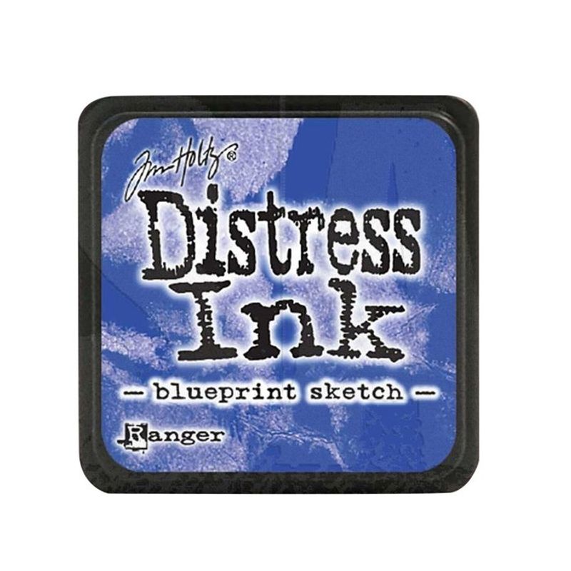 Distress Mini Ink Pad - Blueprint sketch