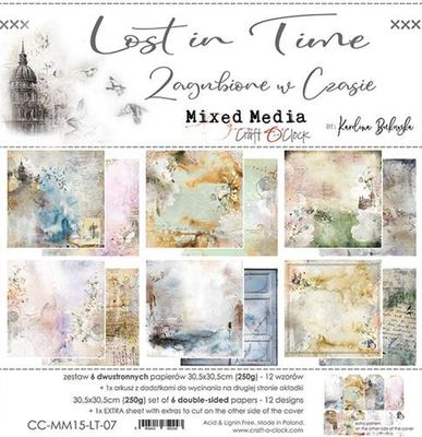 Craft O'Clock Lost in Time, Mixed Media - Paperpack 12 x 12