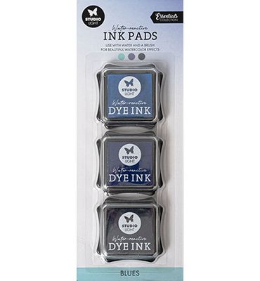 Studio Light Water-reactive Ink Pads nr.15 Blues