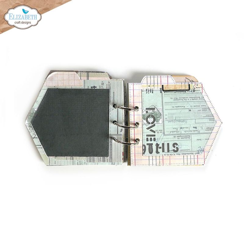 Elizabeth Craft Designs Dies - Planner Essentials  44 - Folded Arrow Insert