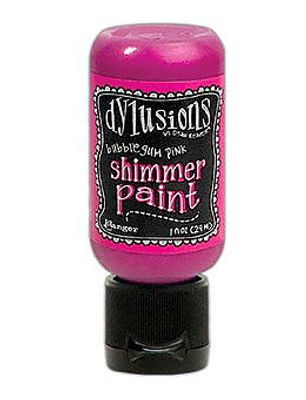 Dylusions Shimmer Paint - Bubblegum Pink