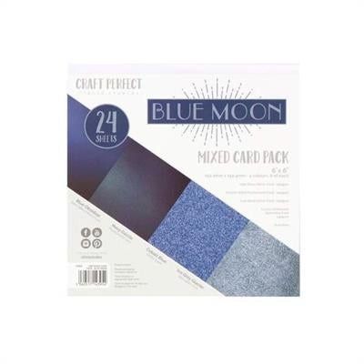 Tonic Studios Craft Perfect 6x6 Card Packs "Blue Moon"