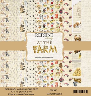 Reprint Hobby Paperpack 12 x 12 - At The Farm Collection