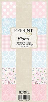 Floral Slimline Collection Paperpack