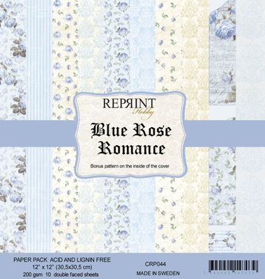 Reprint Hobby Paperpack 12 x 12 - Blue Rose Romance