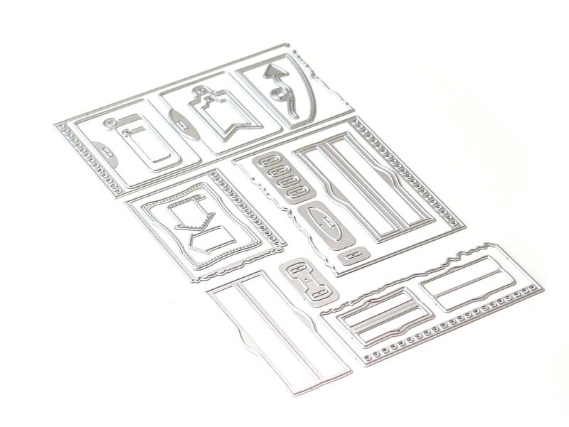 Elizabeth Craft Designs Dies - Planner Essentials 21 - Note Pieces