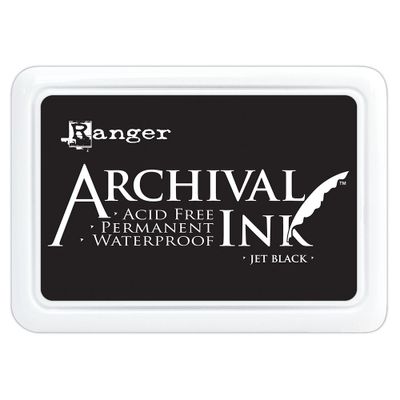 Ranger Archival Ink - Jet Black