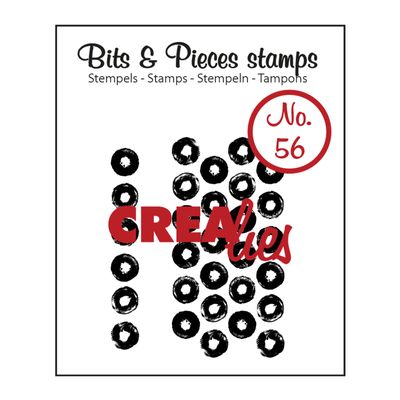 Crealies Clearstamp - Grunge Big Dots