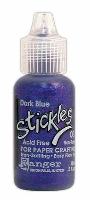 Ranger Stickles Glitter Glue - Dark Blue
