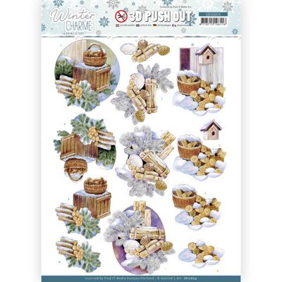 Jeanine's Art 3D Push Out - Winter Charme