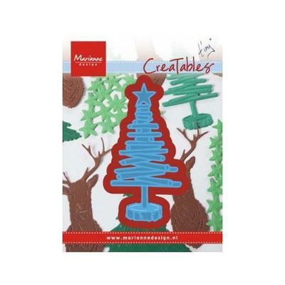 Marianne Design Dies - Tiny's Christmas Tree Wood