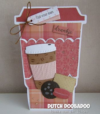 Dutch Doobadoo Mask - Card Art “Coffee Mug”