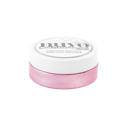 Nuvo Embellishments Mousse - Peony Pink