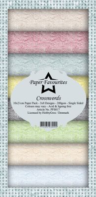 Paper Favourites - Slim Card - Crosswords