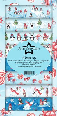 Paper Favourites - Slim Card - Winter Joy