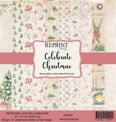 Reprint Hobby Paperpack 12 x 12 - Celebrate Christmas Collection