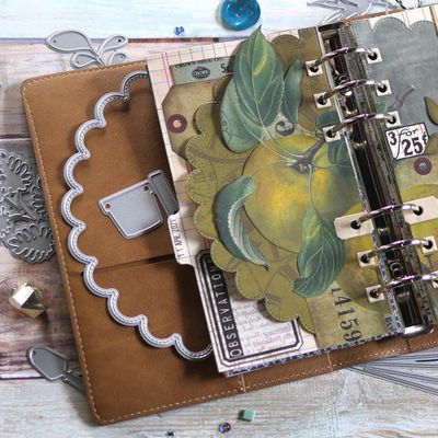Elizabeth Craft Designs Dies - Sidekick Essentials 12 - Scallop Insert