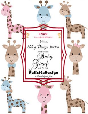 Felicita Design Toppers - Baby Giraff
