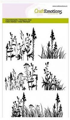 CraftEmotions clearstamps A6 - Grasses, Herbs