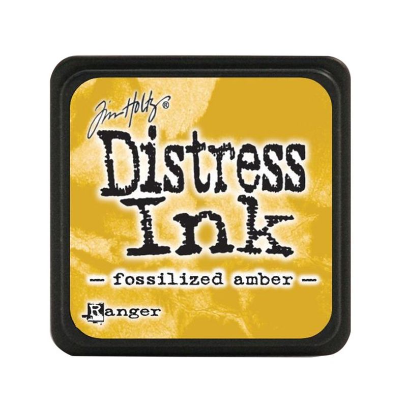 Distress Mini Ink Pad - Fossilized amber