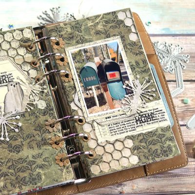 Elizabeth Craft Designs Dies - Sidekick Essentials 13 - Hexagon Insert