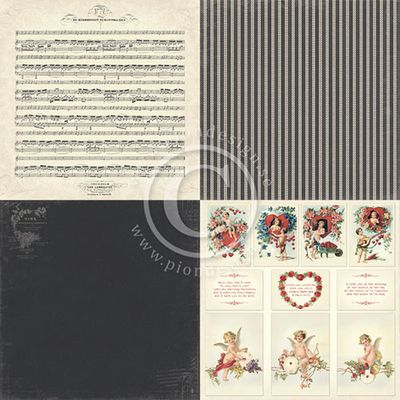 Pion Design - To my Valentine - 6 x 6 - Love Song