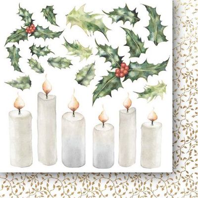 Paper Heaven - White as Snow  - Flowers & Ornaments 6 x 6