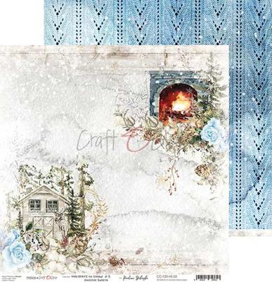 Craft O'Clock - Paper Collection Set 12"*12" Holidays in Snow