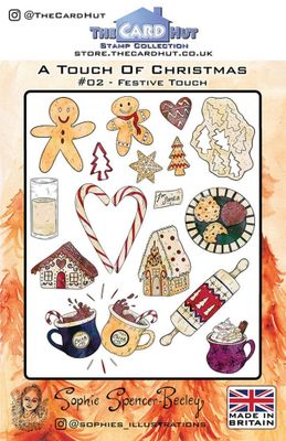 The Card Hut Stamp Collection - A Touch of Christmas #02 Festive Touch