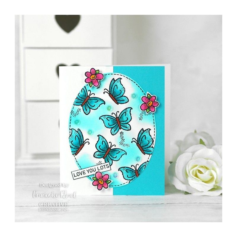 Woodware Clearstamp - Little Butterflies