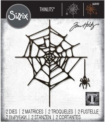 Sizzix/Tim Holtz Thinlits Die ”Spider Web”