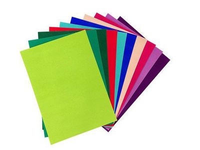 Joy! Crafts Velvet paper selfadhesive - Intensive colors 10 st