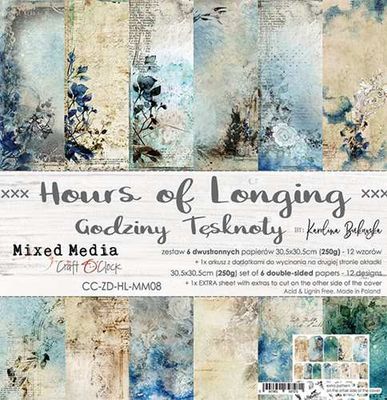 Craft O'Clock - Paper Collection Set 12"*12" Hours of Longing