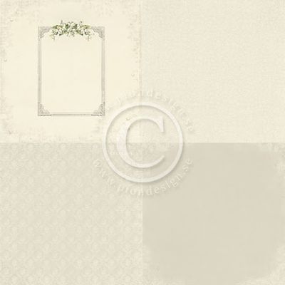 Pion Design - Flower Frames - Convallaria 6x6
