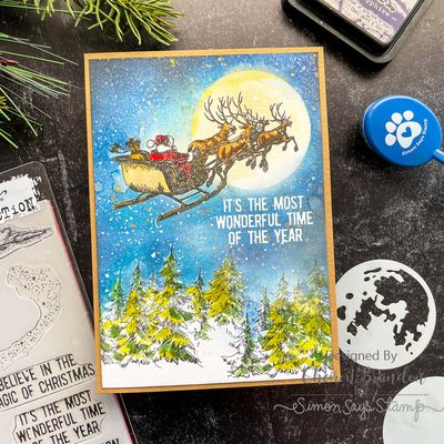 SA / Tim Holtz Collection - Moon Mask