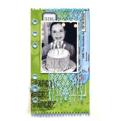 Elizabeth Craft Designs Dies - Sidekick Essentials 9 - Macrame & Page