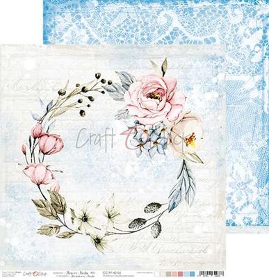 Craft O'Clock - Paper 12"*12" Flower Fiesta #6