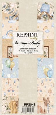 Vintage Baby Slimline Collection Paperpack