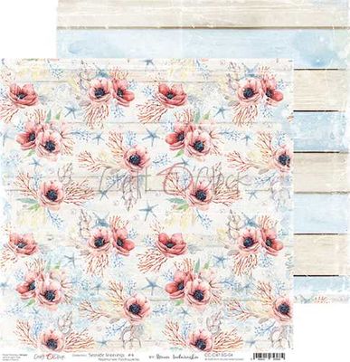Craft O'Clock - Paper Collection Set 12"*12" Seaside Greetings